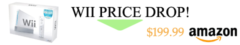 Wii console price drop