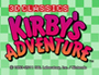3D Classics Kirby's Adventure cover