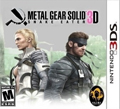 Metal Gear Solid: Snake Eater 3D cover