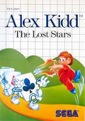 Alex Kidd: The Lost Stars Master System cover