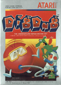 Dig Dug NES cover