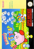 Kirby's Avalanche SNES cover