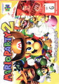 Mario Party 2 N64 cover