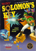 Solomon's Key NES cover