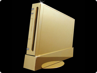Gold Wii selling for half a mil