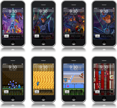 Mega Man 10 iPhone/iPod wallpapers