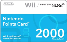 Nintendo Points Card first look
