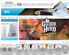 Opera 2.0 Wii browser