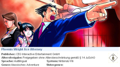 Phoenix Wright game on Wii?