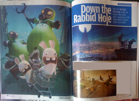 Rabbids on their way home