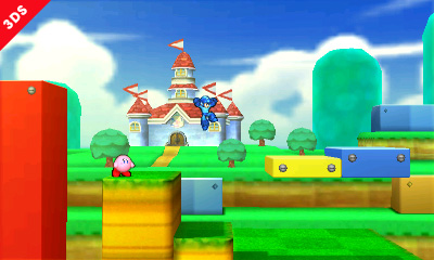 Super Mario 3D Land stage in SSB