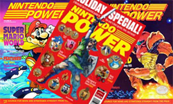 Nintendo Power tribute painting