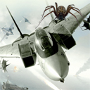 Project Aces flight game on Wii
