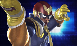 Captain Falcon, Peach, Toad and Sheik costumes in Tekken TT2