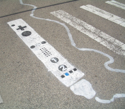 Wiimote road cross