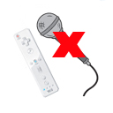 No microphone in Wiimote