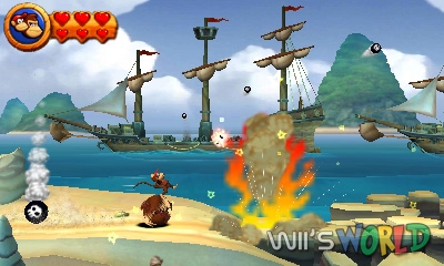 Donkey Kong Country Returns 3D screenshot