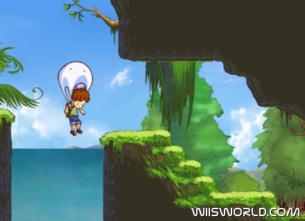 A Boy and His Blob screenshot