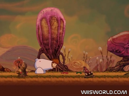 A Boy and His Blob screenshot