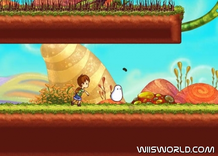 A Boy and His Blob screenshot