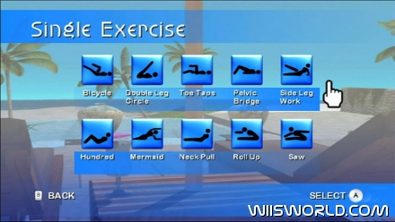 Daisy Fuentes Pilates screenshot