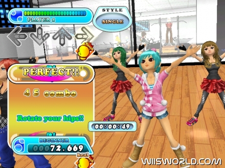 Dance Dance Revolution: Hottest Party 3 screenshot