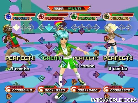 Dance Dance Revolution: Hottest Party screenshot