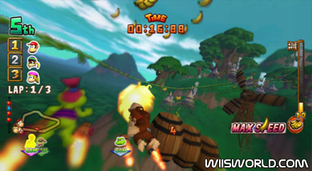 Donkey Kong Barrel Blast screenshot