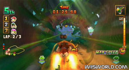 Donkey Kong Barrel Blast screenshot