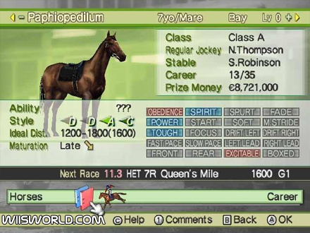G1 Jockey Wii 2008 screenshot