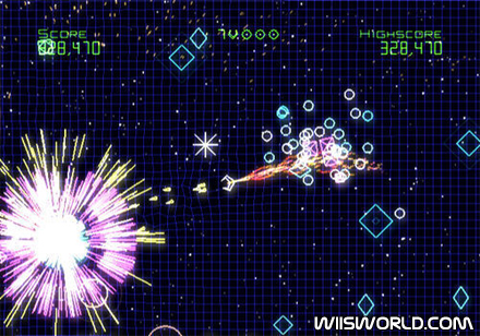 Geometry Wars: Galaxies screenshot