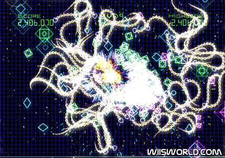 Geometry Wars: Galaxies screenshot