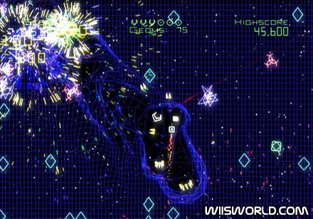 Geometry Wars: Galaxies screenshot
