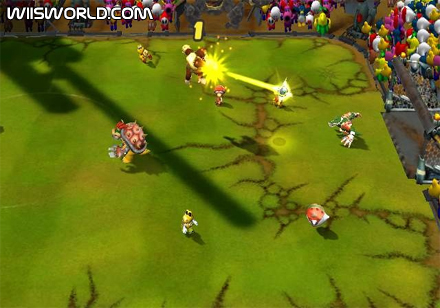 Mario Strikers Charged screenshot