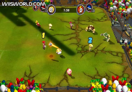 Mario Strikers Charged screenshot