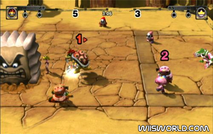 Mario Strikers Charged screenshot