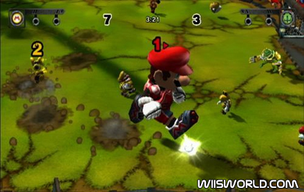 Mario Strikers Charged screenshot