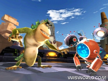 Monsters vs Aliens screenshot