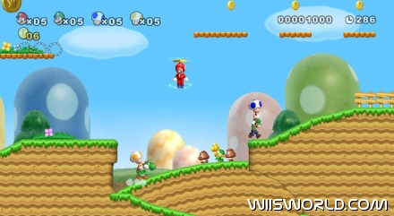 New Super Mario Bros Wii screenshot
