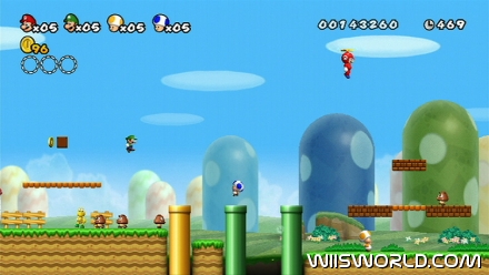 New Super Mario Bros Wii screenshot