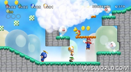 New Super Mario Bros Wii screenshot