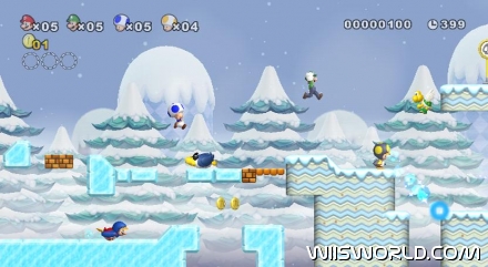 New Super Mario Bros Wii screenshot