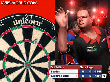 PDC World Championship Darts 2008 screenshot