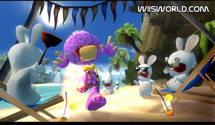 Rayman Raving Rabbids screenshot