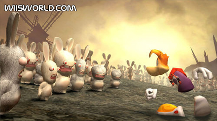 Rayman Raving Rabbids screenshot