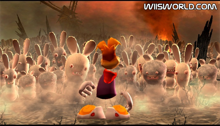 Rayman Raving Rabbids screenshot