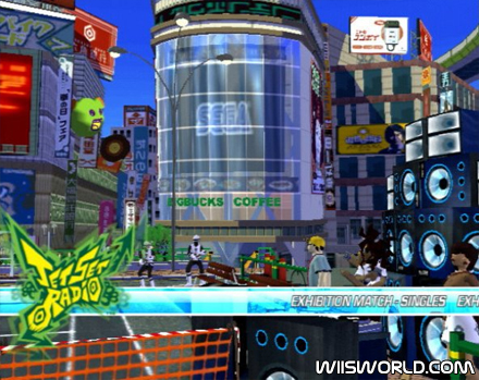 Sega Superstars Tennis screenshot