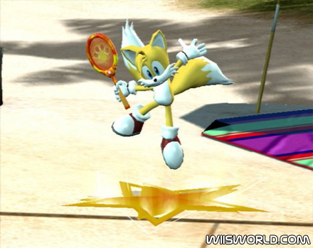 Sega Superstars Tennis screenshot
