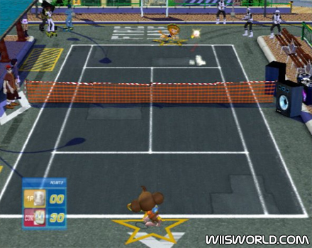 Sega Superstars Tennis screenshot