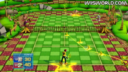 Sega Superstars Tennis screenshot